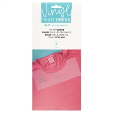 WRMK Vinyl Print Press Screen - T-Shirt Alignment Guides